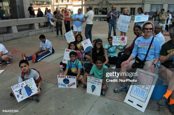 Hundreds of protesters gathered for a rally in Thomas Paine Plaza in downtown Philadelphia in support of science, even as science deniers populate...