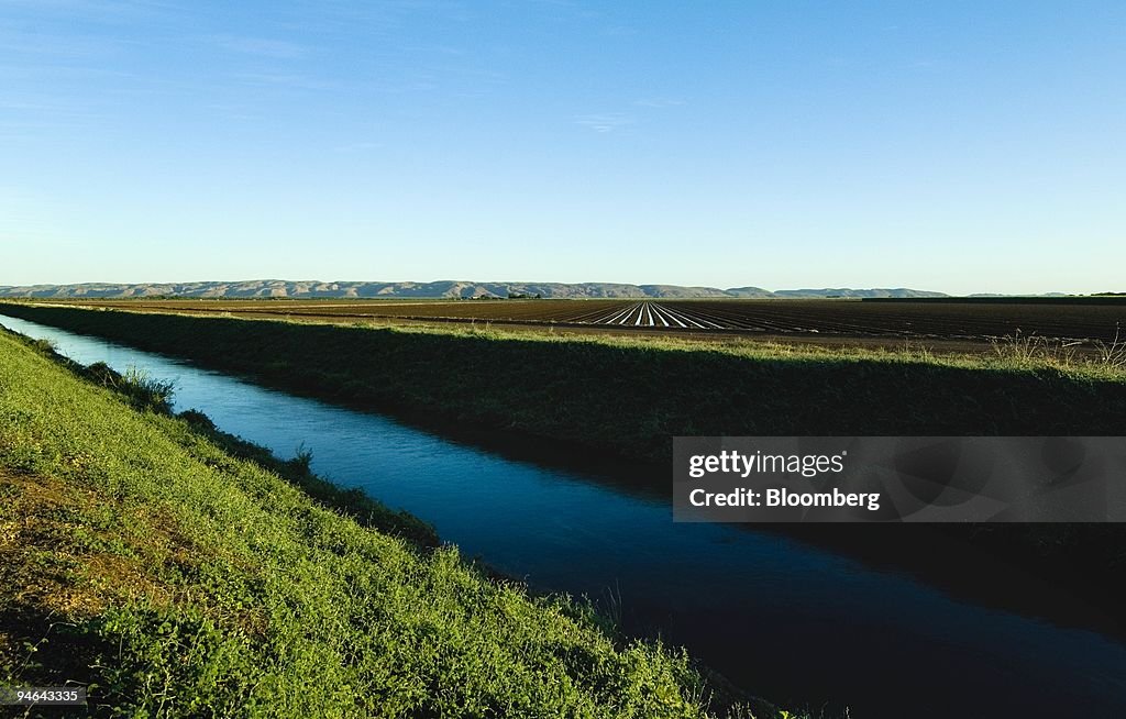 A water irrigation system is pictured in Kununurra, Western