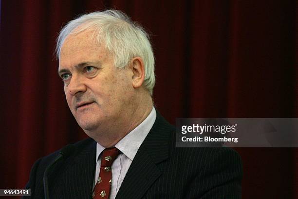 John Bruton, European Union ambassador to the U.S., attends the Euro and The Dollar: Pillars in Global Finance conference at the Federal Reserve Bank...