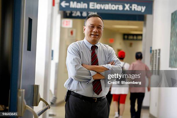 Dr. John Eng poses for a photograph, July 10 at the James J. Peters Veterans Affairs Medical Center in Bronx, New York.