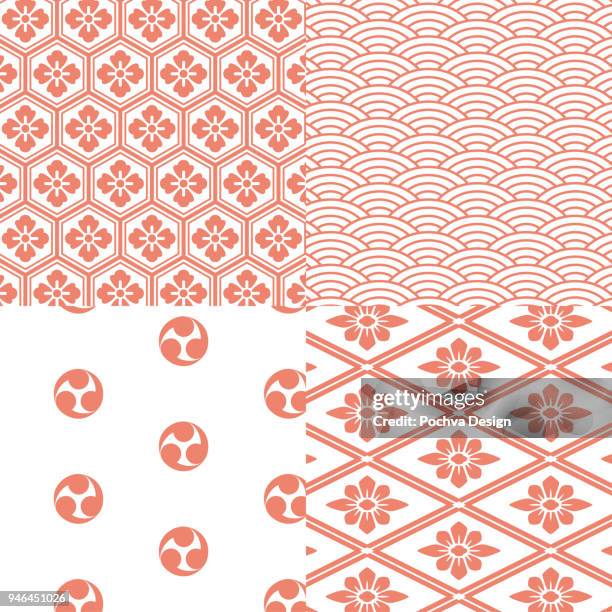 Traditional 9line Pattern Japanese Traditional Pattern Photos and Premium High Res Pictures ...