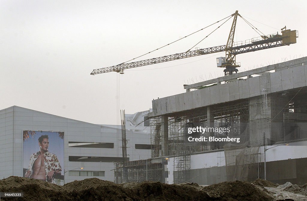 Sm Development Construction takes place on an SM Development Corp. project site ...