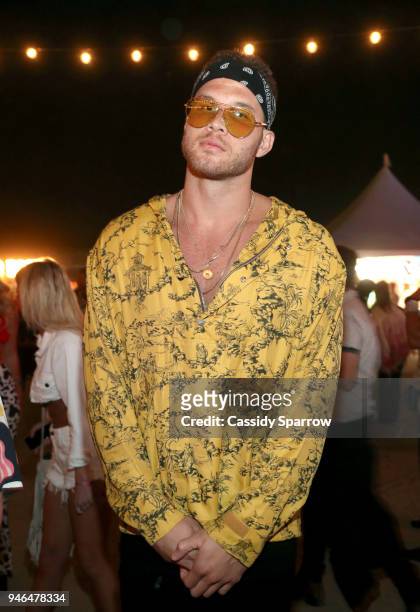 Blake Griffin attends The Levi's Brand Presents NEON CARNIVAL with Tequila Don Julio on April 14, 2018 in Thermal, California.