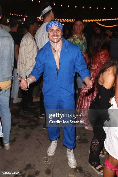 Attends The Levi's Brand Presents NEON CARNIVAL with Tequila Don Julio on April 14, 2018 in Thermal, California.