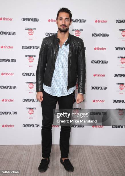 Hugo Taylor attends Cosmopolitan's Self Made Summitat etc.venues County Hall on April 15, 2018 in London, England.