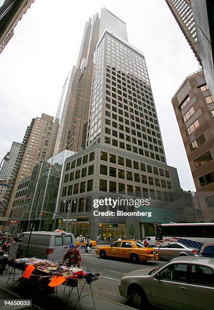 The building located at 230 West 56th Street in which Jacob Alexander holds an apartment, is seen, Wednesday, September 27, 2006 in New York. Jacob...