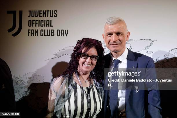 Fabrizio Ravanelli during the Juventus Official Fan Club Day on April 15, 2018 in Turin, Italy.