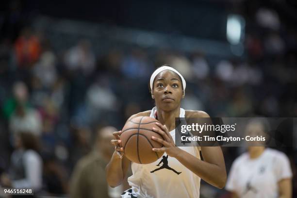 April 08: Charli Collier Barbers Hill H.S. Mont Belvieu, TX during the Jordan Brand Classic, National Girls Teams All-Star basketball game. The...