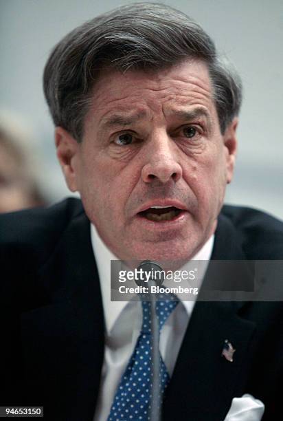 Paul Bremer, former head, Coalition Provisional Authority, appears before a House Oversight and Government Reform Committee in Washington, D.C., Feb....