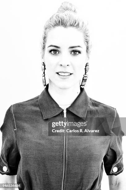 Actress Maggie Civantos attends 'Vis a Vis' photocall during 21th MAlaga Film Festival on April 15, 2018 in Malaga, Spain.