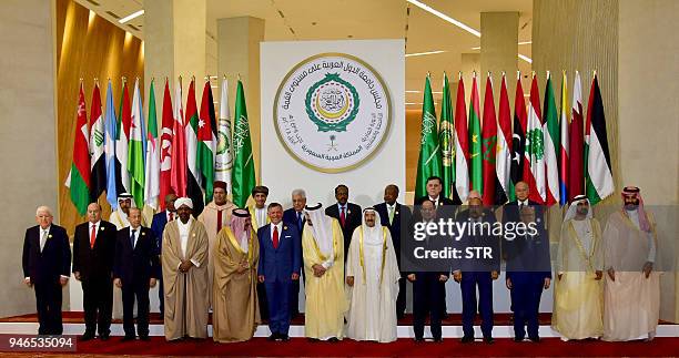 President of Iraq Fuad Masum, Yemen's President Abdrabuh Mansour Hadi Mansour, President of Lebanon Michel Aoun, President of Sudan Omar al-Bashir,...