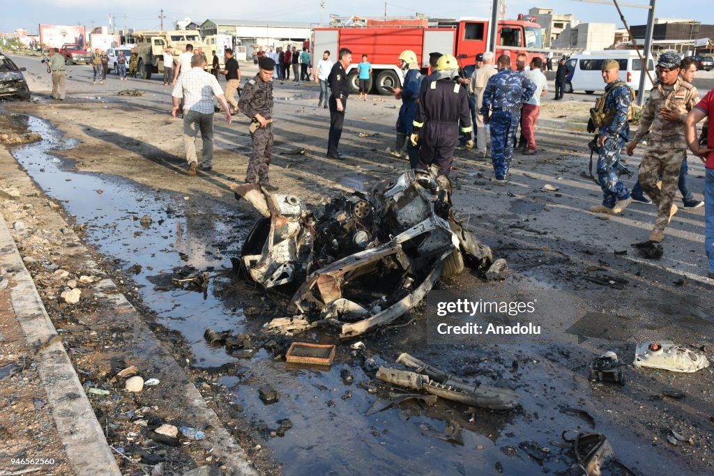 Bomb-laden vehicle attack in Iraq