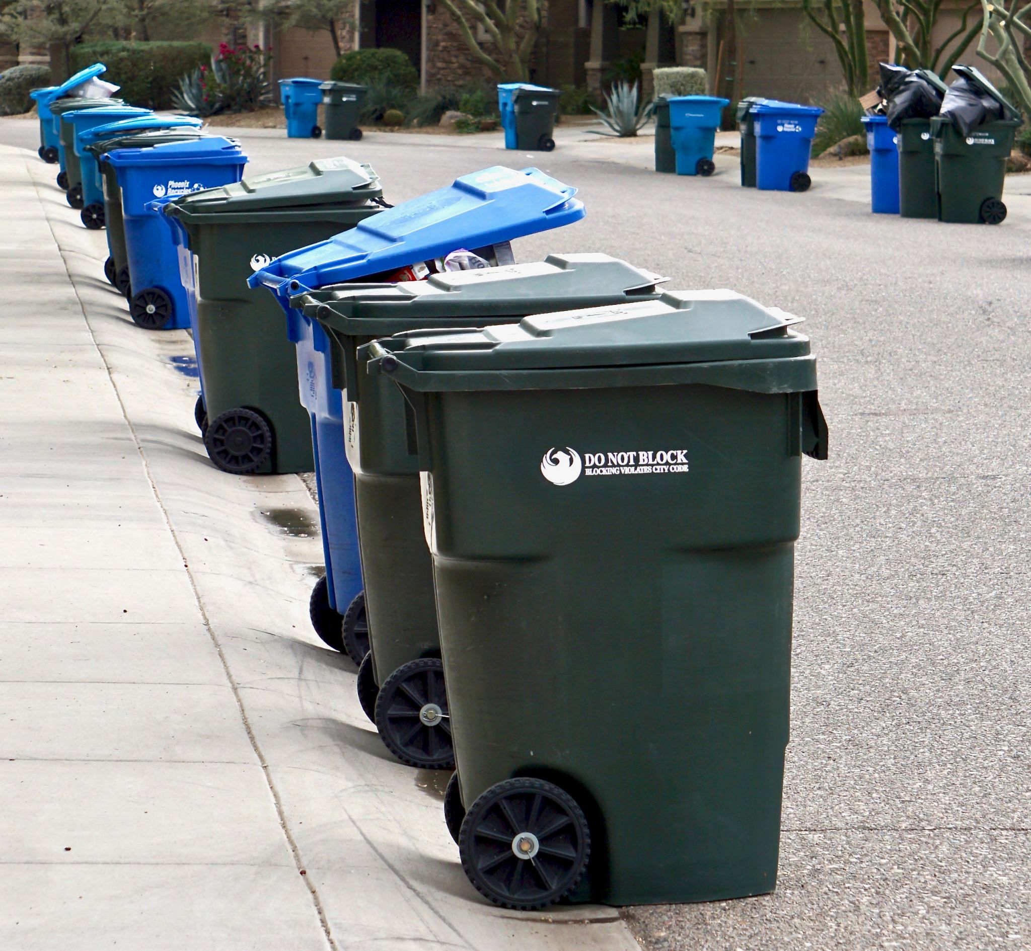 residential waste schedule