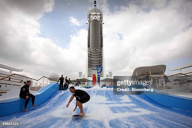 The First Flow Rider Flowrider Photos and Premium High Res Pictures - Getty Images
