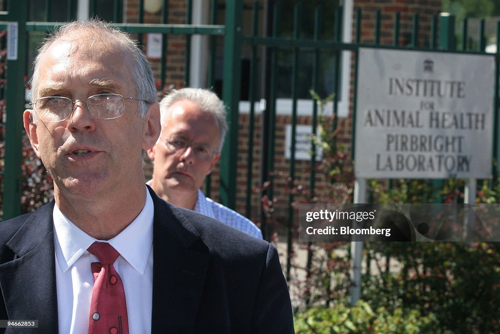 Martin Shirley, director of the Institute for Animal Health