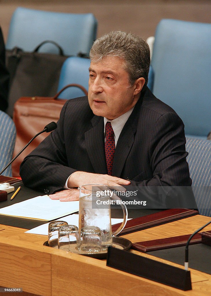 Nouhad Mahmoud, special envoy from Lebanon, addresses the U.