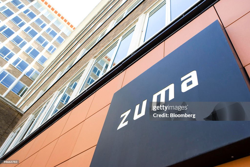 The exterior of Zuma Japanese restaurant is seen in Knightsb