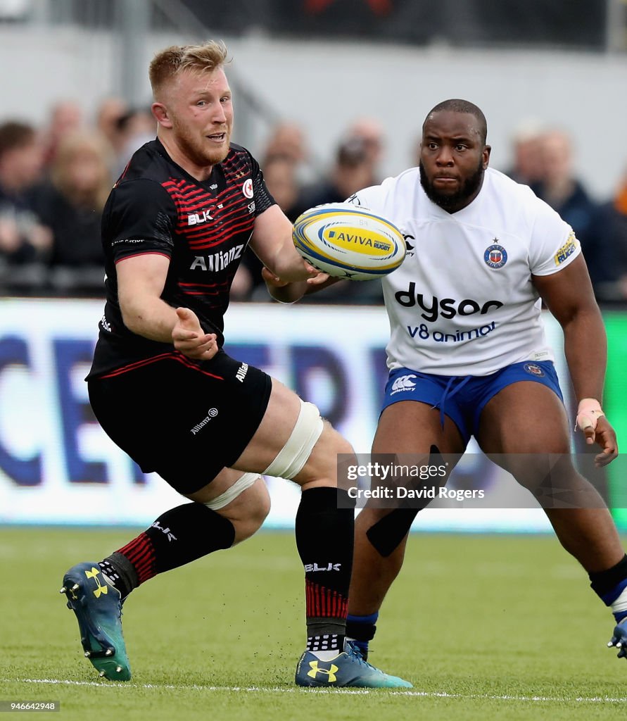 Saracens v Bath Rugby - Aviva Premiership