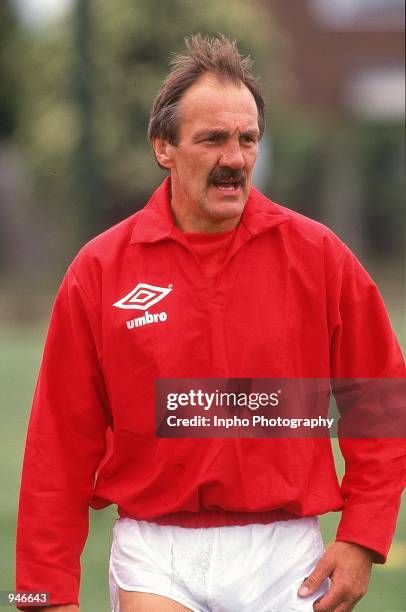 Portrait of British Lions coach Roger Uttley during the tour to Australia. \ Mandatory Credit: Billy Stickland /Allsport