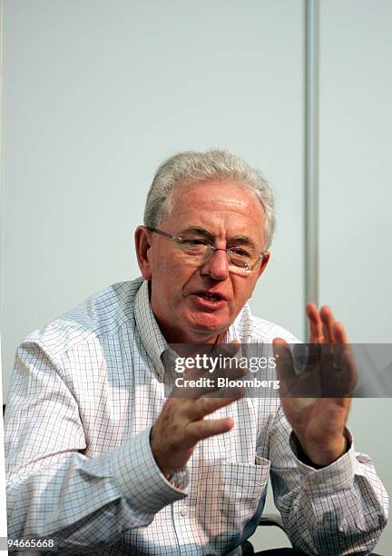 Michael Cullen, New Zealand minister of finance, speaks at The Hyatt Hotel, in Coolum, Queensland, Australia, on Thursday, Aug. 2, 2007. New...