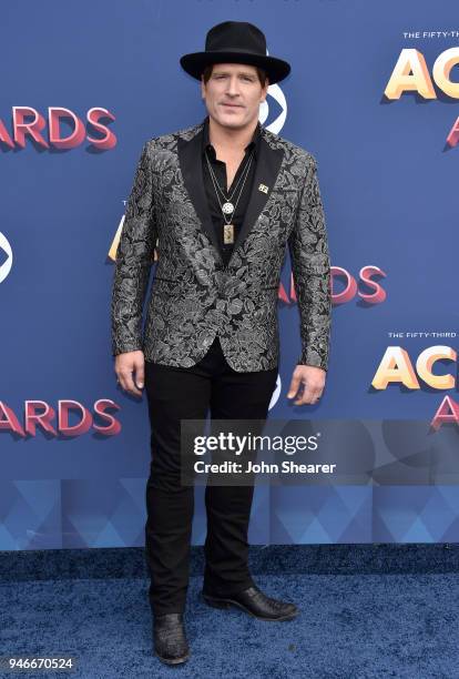 Jerrod Niemann attends the 53rd Academy of Country Music Awards at MGM Grand Garden Arena on April 15, 2018 in Las Vegas, Nevada.