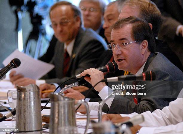 Ed Royce , chairs a House of Representatives subcommittee field hearing titled ?Border Vulnerabilities and International Terrorism?, July 7, 2006 in...