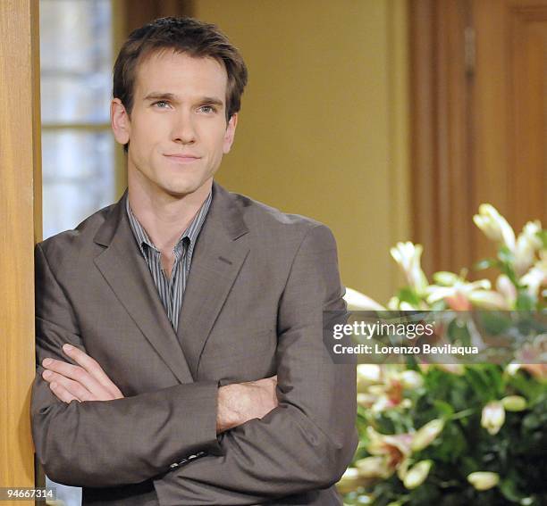 Adam Mayfield in a scene that airs the week of January 2010 on Disney General Entertainment Content via Getty Images Daytime's "All My Children"....