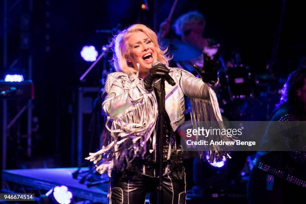 Kim Wilde performs at The Barbican on April 15, 2018 in York, England.