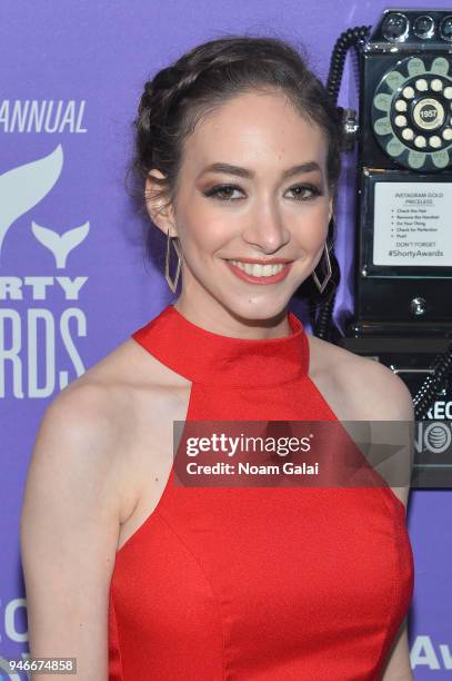 Sasha Anne attends the 10th Annual Shorty Awards at PlayStation Theater on April 15, 2018 in New York City.