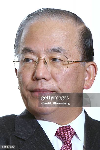 Toshiro Muto, deputy governor of the Bank of Japan, speaks during an interview in Tokyo, Japan, on Thursday, Nov. 15, 2007. Japan's economy is facing...