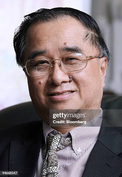 Sarawak State Attorney-General, J.C.Fong, speaks during an interview at his office in Kuching.Sarawak, Malaysia, on Thursday, July 26, 2007....