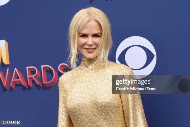 Nicole Kidman attends the 53rd Academy of Country Music Awards at MGM Grand Garden Arena on April 15, 2018 in Las Vegas, Nevada.