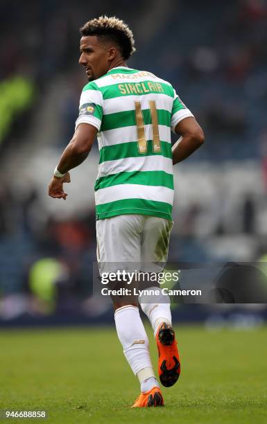 Scott Sinclair of Celtic during the Scottish Cup Semi Final between Rangers and Celtic at Hampden Park on April 15, 2018 in Glasgow, Scotland.