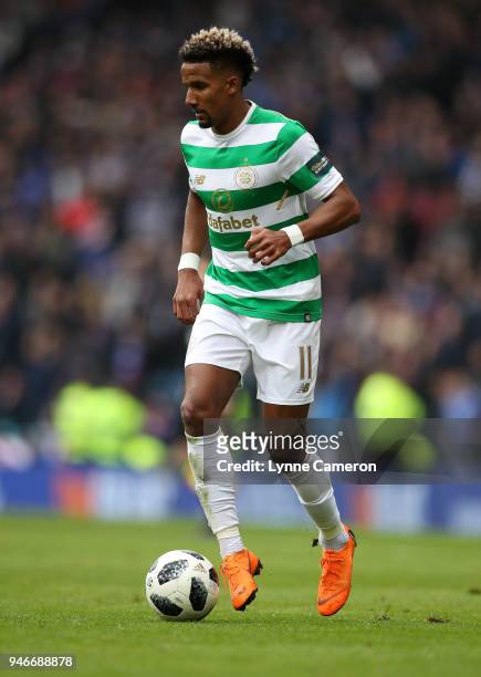 Scott Sinclair of Celtic during the Scottish Cup Semi Final between Rangers and Celtic at Hampden Park on April 15, 2018 in Glasgow, Scotland.