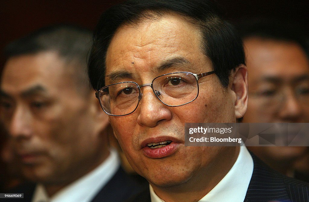 China Banking Regulatory Commission Chairman Liu Mingkang is