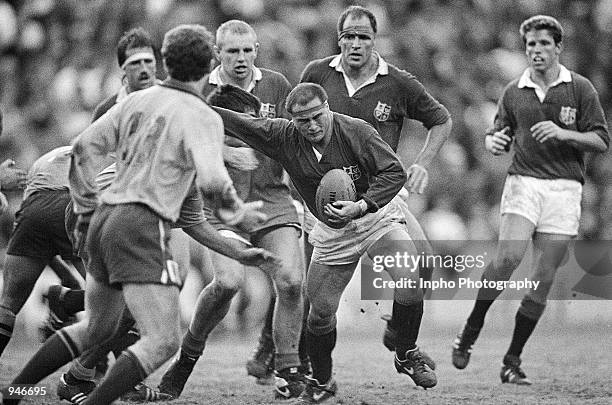 Brian Moore of the British Lions in action during the British Lions tour to Australia. \ Mandatory Credit: Billy Stickland /Allsport