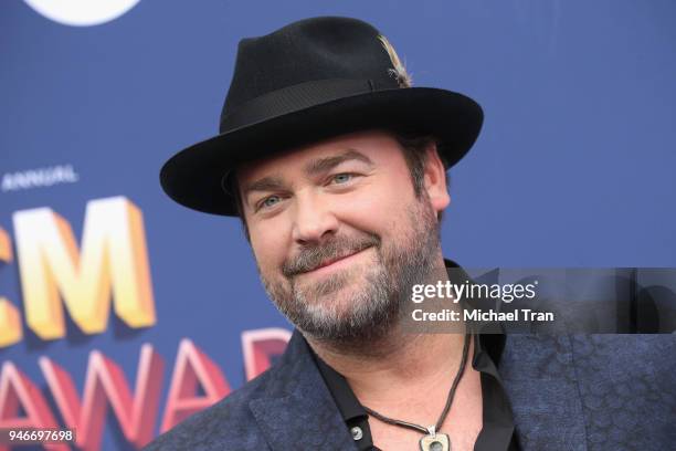 Lee Brice attends the 53rd Academy of Country Music Awards at MGM Grand Garden Arena on April 15, 2018 in Las Vegas, Nevada.