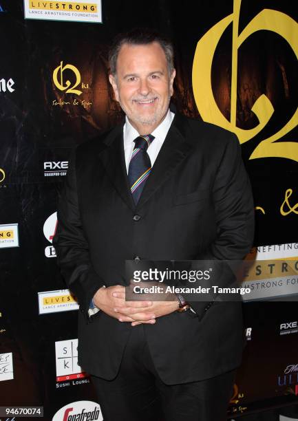 Raul de Molina attends the Yellow Nights event to benefit the Lance Armstrong Foundation on December 16, 2009 in Miami, Florida.
