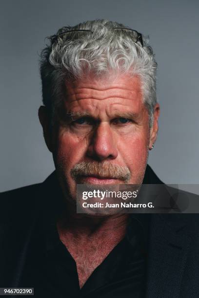 Actor Ron Perlman is photographed on self assignment during 21th Malaga Film Festival 2018 on April 15, 2018 in Malaga, Spain.