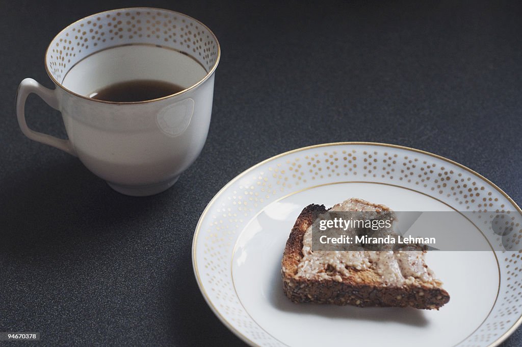 Almond Butter on Toast