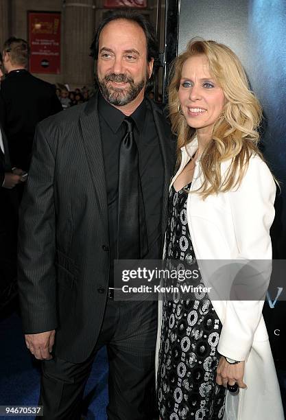 Editor Stephen E. Rivkin and wife Dina Rivkin arrive at the premiere of 20th Century Fox's "Avatar" at the Grauman's Chinese Theatre on December 16,...