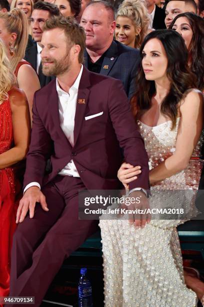 Dierks Bentley and Cassidy Black attend the 53rd Academy of Country Music Awards at MGM Grand Garden Arena on April 15, 2018 in Las Vegas, Nevada.