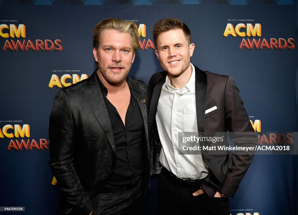 53rd Academy Of Country Music Awards - Guest Lounge