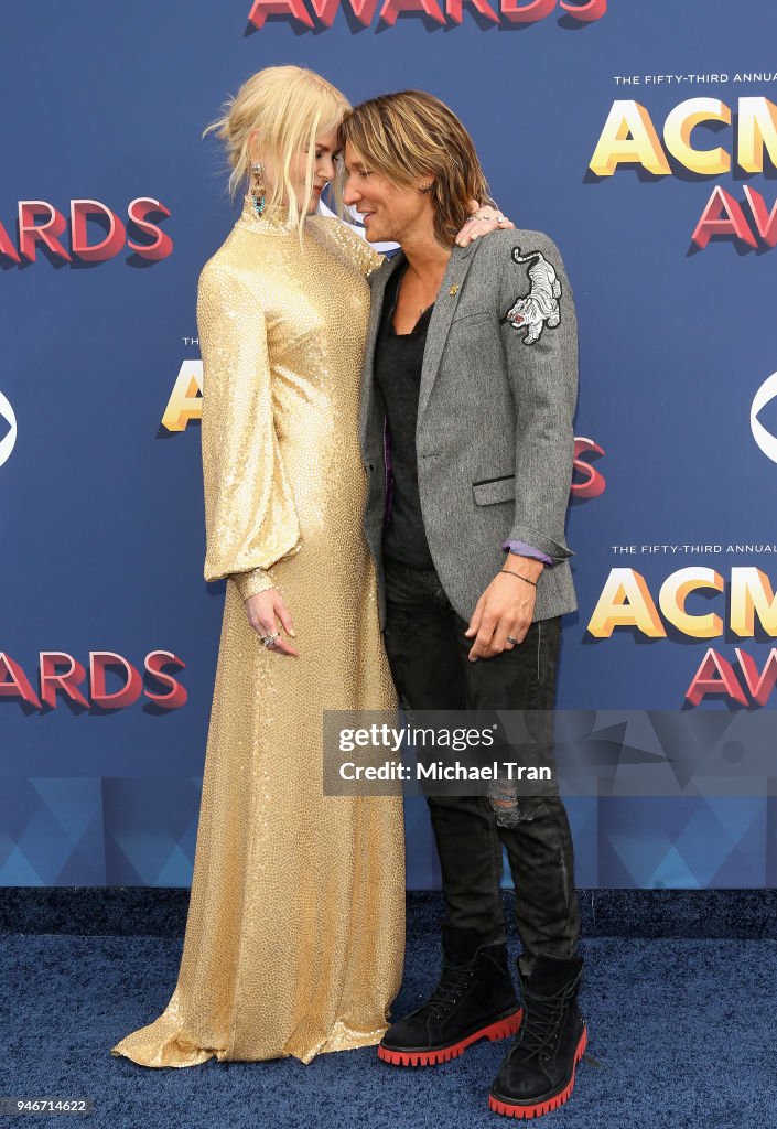 53rd Academy Of Country Music Awards - Arrivals