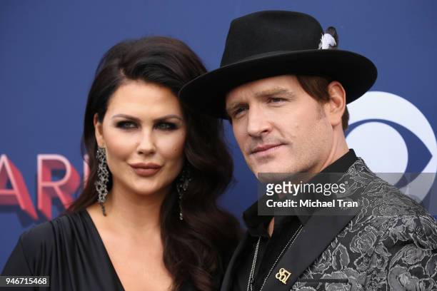 Morgan Petek and Jerrod Niemann attend the 53rd Academy of Country Music Awards at MGM Grand Garden Arena on April 15, 2018 in Las Vegas, Nevada.