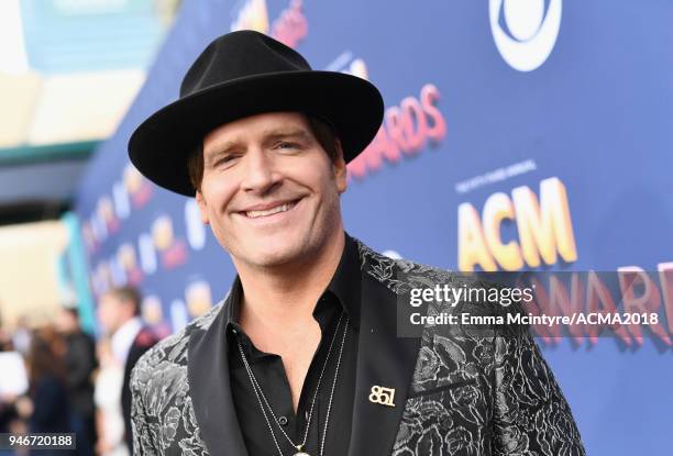 Jerrod Niemann attends the 53rd Academy of Country Music Awards at MGM Grand Garden Arena on April 15, 2018 in Las Vegas, Nevada.