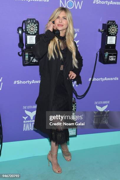 Brooke Ence attends the 10th Annual Shorty Awards at PlayStation Theater on April 15, 2018 in New York City.