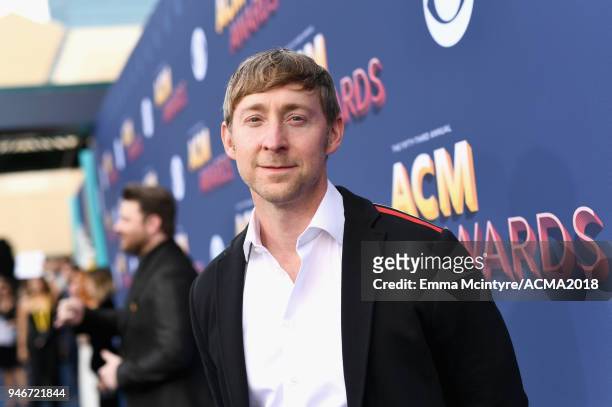 Ashley Gorley attends the 53rd Academy of Country Music Awards at MGM Grand Garden Arena on April 15, 2018 in Las Vegas, Nevada.