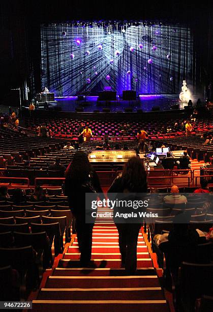 General view during the Power 106 Cali Christmas at the Gibson Ampitheater on December 16, 2009 in Los Angeles, California.