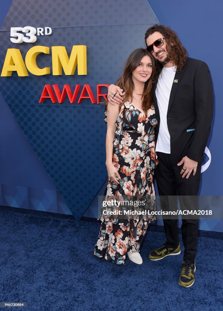 53rd Academy Of Country Music Awards - Red Carpet